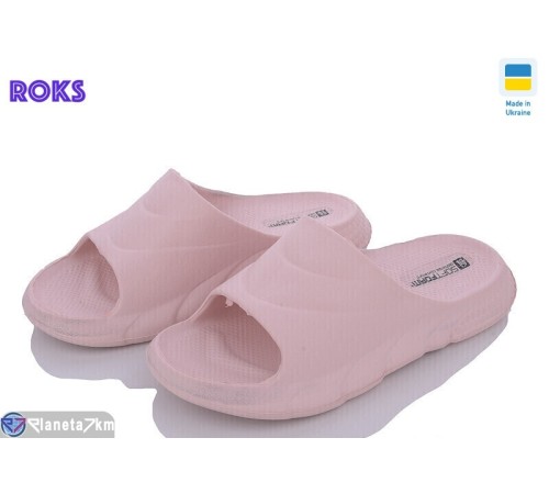 Шлепки жіночі на літо (8 пар р.36-40) рожевий  "Roks"