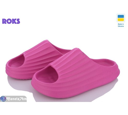 Шлепки жіночі на літо (8 пар р.36-40) рожевий "Roks" Шлепки жіночі на літо (8 пар р.36-40) рожевий "Roks"
