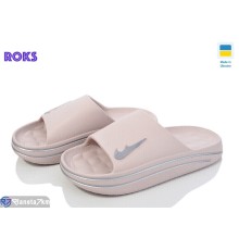 Шлепки жіночі на літо (8 пар р.37-40) рожевий  "Roks"