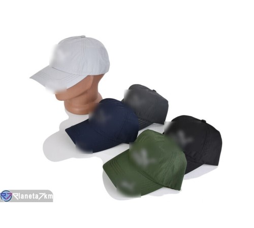 Кепка чоловіча на літо (5 шт. р.сетка 56-59) мікс  "CAROLLA"