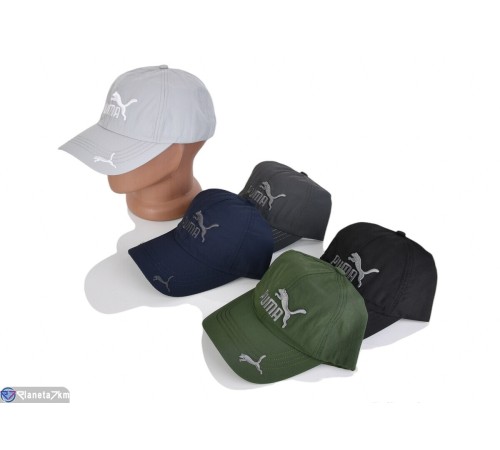 Кепка чоловіча на літо (5 шт. р.сетка 56-59) мікс  "CAROLLA"