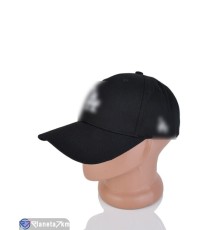 Кепка жіноча на літо (5 шт. р.сетка 56-59) чорний  "CAROLLA"