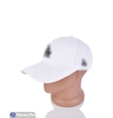 Кепка жіноча на літо (5 шт. р.сетка 56-59) білий  "CAROLLA"