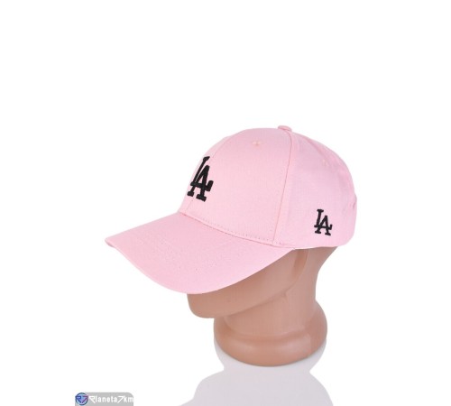 Кепка жіноча на літо (5 шт. р.сетка 56-59) рожевий  "CAROLLA"