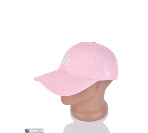 Кепка жіноча на літо (5 шт. р.сетка 56-59) рожевий  "CAROLLA"