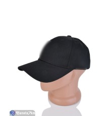 Кепка жіноча на літо (5 шт. р.сетка 56-59) чорний  "CAROLLA"