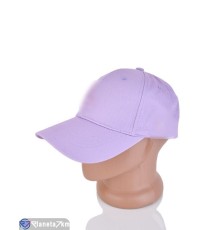 Кепка жіноча на літо (5 шт. р.сетка 56-59) фіолетовий  "CAROLLA"
