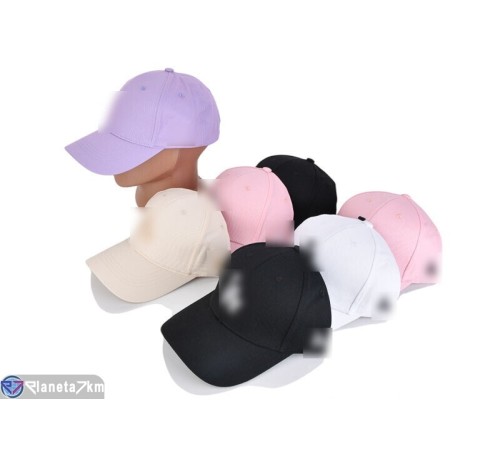 Кепка жіноча на літо (5 шт. р.сетка 56-59) мікс  "CAROLLA"