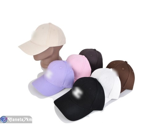 Кепка жіноча на літо (5 шт. р.сетка 56-59) мікс  "CAROLLA"