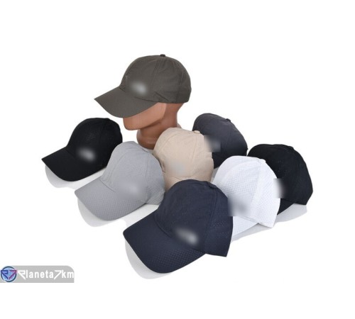 Кепка чоловіча на літо (5 шт. р.сетка 56-59) мікс  "CAROLLA"