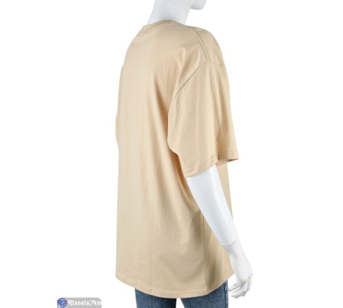 Футболка жіноча на літо (5 шт. р.сетка S-2XL) бежевий  "Mirella"