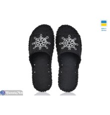 Тапки чоловічі на весну/осінь (9 пар р.40-45) чорний  "Activ"