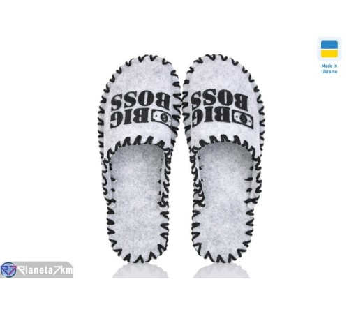 Тапки чоловічі на весну/осінь (9 пар р.40-45) сірий  "Activ"