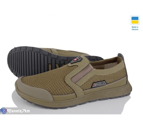 Кросівки чоловічі на літо (8 пар р.40-45) коричневий  "OLLA"