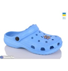 Кроки дитячі на літо (6 пар р.30-35) блакитний  "INPIRE"