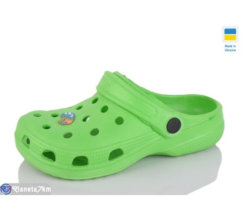 Кроки дитячі на літо (6 пар р.30-35) зелений  "INPIRE"