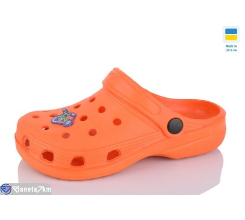 Кроки дитячі на літо (6 пар р.30-35) оранжевий  "INPIRE"