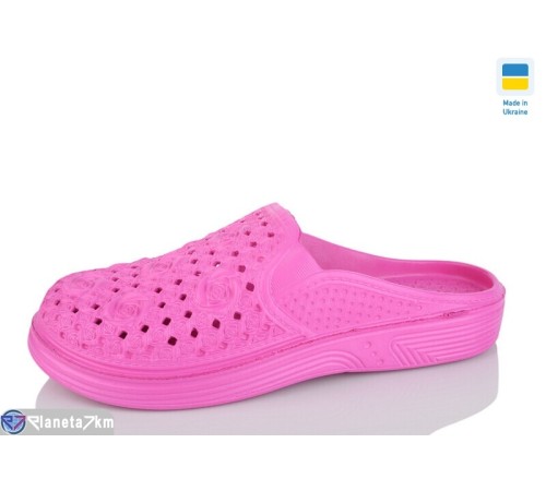 Шлепки жіночі на літо (6 пар р.36-41) рожевий  "INPIRE"