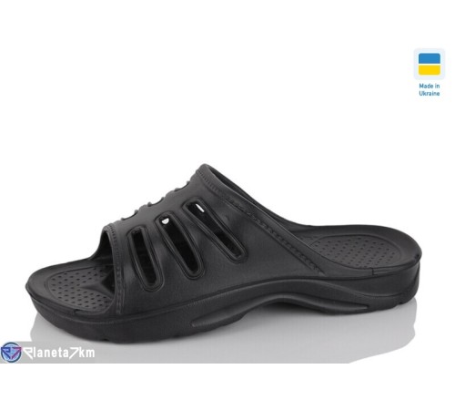 Шлепки чоловічі на літо (8 пар р.40-45) чорний  "INPIRE"