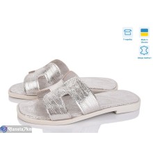 Шлепки жіночі на літо (6 пар р.36-40) бежевий  "Speranza"