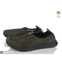 Кросівки чоловічі на літо (8 пар р.40-45) хакі  "OLLA"