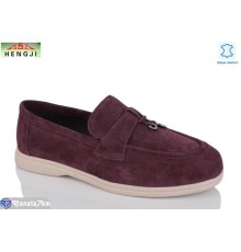 Туфлі жіночі на весну/осінь (8 пар р.36-41) бордовий  "HENGJI-ELENA"