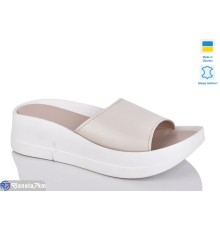 Шлепки жіночі на літо (6 пар р.37-41) бежевий  "LIKA"