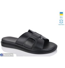 Шлепки жіночі на літо (6 пар р.36-40) чорний  "LIKA"