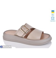 Шлепки жіночі на літо (6 пар р.36-40) коричневий  "LIKA"