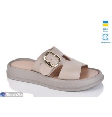 Шлепки жіночі на літо (6 пар р.36-40) коричневий  "LIKA"