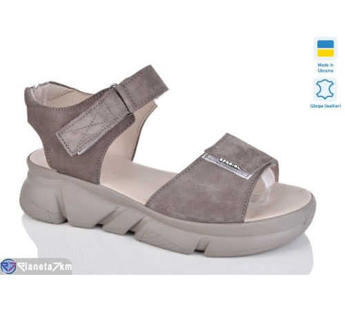 Босоніжки жіночі на літо (6 пар р.36-40) коричневий  "LIKA"