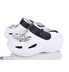 Кроки жіночі на літо (8 пар р.36-41) білий  "LULI"