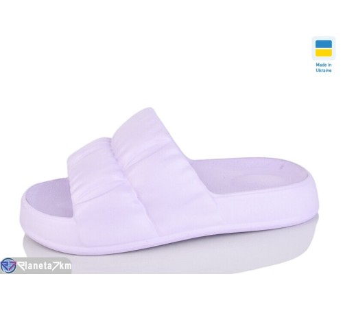 Шлепки жіночі на літо (6 пар р.36-41) фіолетовий  "INPIRE"