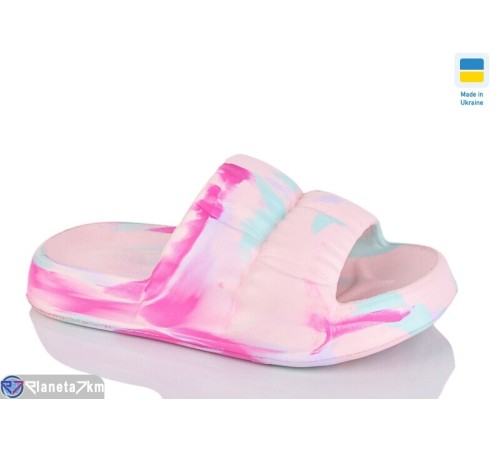Шлепки жіночі на літо (6 пар р.36-41) рожевий  "INPIRE"