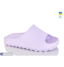 Шлепки жіночі на літо (6 пар р.36-41) фіолетовий  "INPIRE"