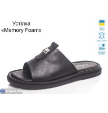 Шлепки жіночі на літо (6 пар р.37-40) чорний  "TIMUS-OPT"