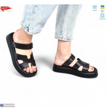 Шлепки жіночі на літо (8 пар р.36-41) коричневий  "ARTO"