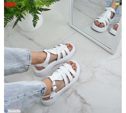 Босоніжки жіночі на літо (8 пар р.36-41) білий  "ARTO"