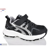 Дитячі кросівки на весну/осінь (6 пар р.31-36) чорний  "GFB-Канарейка"