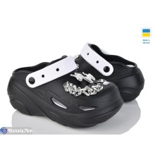 Кроки жіночі на літо (8 пар р.36-41) чорний  "LULI"