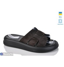 Шлепки жіночі на літо (6 пар р.36-40) коричневий  "LIKA"