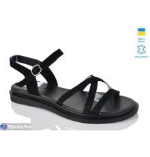 Босоніжки жіночі на літо (6 пар р.36-40) чорний  "LIKA"