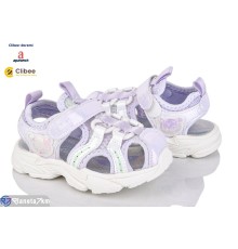 Дитячі босоніжки на літо (5 пар р.23-27) фіолетовий  "BELIES-D"