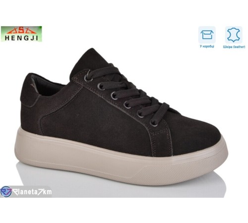 Кросівки жіночі на весну/осінь (8 пар р.36-41) коричневий  "HENGJI-ELENA"