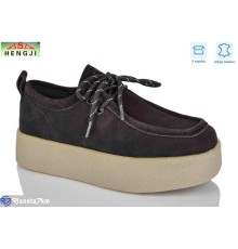 Туфлі жіночі на весну/осінь (8 пар р.36-40) коричневий  "HENGJI-ELENA"