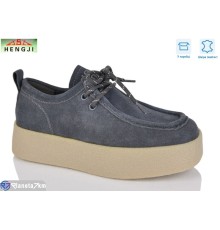 Туфлі жіночі на весну/осінь (8 пар р.36-40) сірий  "HENGJI-ELENA"