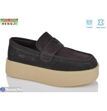 Туфлі жіночі на весну/осінь (8 пар р.36-40) коричневий  "HENGJI-ELENA"