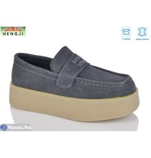 Туфлі жіночі на весну/осінь (8 пар р.36-40) сірий  "HENGJI-ELENA"