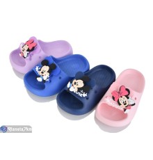 Шлепки дитячі на літо (12 пар р.24-29) мікс  "Melinda"