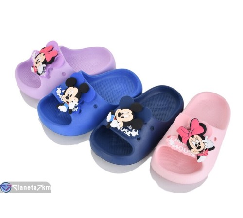 Шлепки дитячі на літо (12 пар р.24-29) мікс  "LINKA"